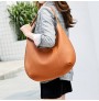 Artificial leather shoulder bag