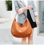 Artificial leather shoulder bag