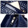 Multi - functional crocodile design cross - body bag