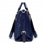 Multi - functional crocodile design cross - body bag