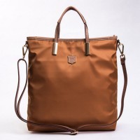 Lady's light Oxford handbag