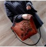 PU leather casual cross-body bag