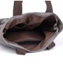 Front pocket canvas handbag vintage shoulder bag capacity shopping bag