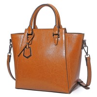 Casual oil wax vintage handbags