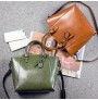 Casual oil wax vintage handbags