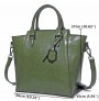 Casual oil wax vintage handbags