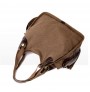 Large capacity canvas travelling shoulder bag