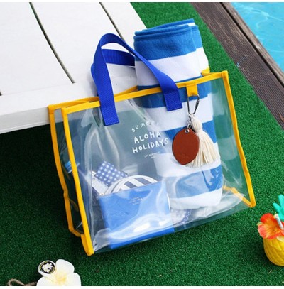 PVC transparent beach swimming bag