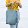 Soft leather bulk shoulder bag for