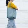 Soft leather bulk shoulder bag for