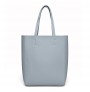 Soft leather bulk shoulder bag for