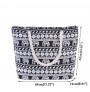 Elephant print shoulder bag