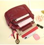 Retro PU leather cross-body bag for ladies