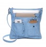 Multi-pocket cross-body bag with shoulder bag