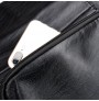 Soft leather casual messenger bag