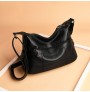 Soft leather cross-body bag