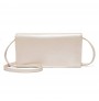 Stylish cross-body bag solid PU leather shoulder bag