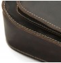 Leather retro cross-body bag for men