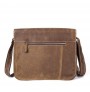 Leather retro cross-body bag for men