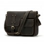 Leather retro cross-body bag for men