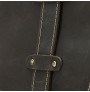 Leather retro cross-body bag for men