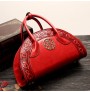 Ethnic style PU creative shoulder bag