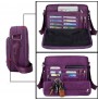 Nylon waterproof multi-functional bag for  with cross-body