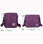 Nylon waterproof multi-functional bag for  with cross-body