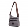 Canvas travel solid shoulder bag