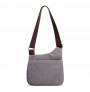 Canvas travel solid shoulder bag