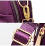 Nylon multi-pocket cross body bag light shoulder bag