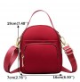 Nylon multi-pocket cross body bag light shoulder bag