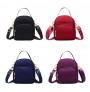 Nylon multi-pocket cross body bag light shoulder bag