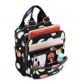 Nylon printed multi-functional casual shoulder bag