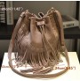 Fringed PU leather cross-body bag shoulder bag