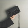 Patent leather cross-body PU leather shoulder bag