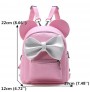 Can bow adorns backpack