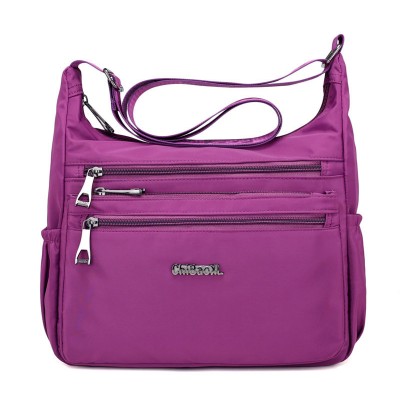 Nylon multiple waterproof shoulder bag