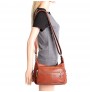 PU leather cross-body bag