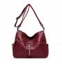 PU leather casual messenger bag