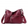 PU leather casual messenger bag