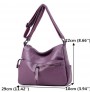 PU leather casual messenger bag