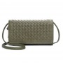 Hand woven bag multi-functional long wallet