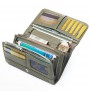 Hand woven bag multi-functional long wallet