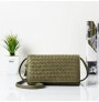 Hand woven bag multi-functional long wallet