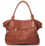 Large PU leather handbag