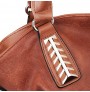 Large PU leather handbag