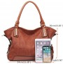 Large PU leather handbag