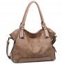 Large PU leather handbag