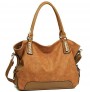 Large PU leather handbag